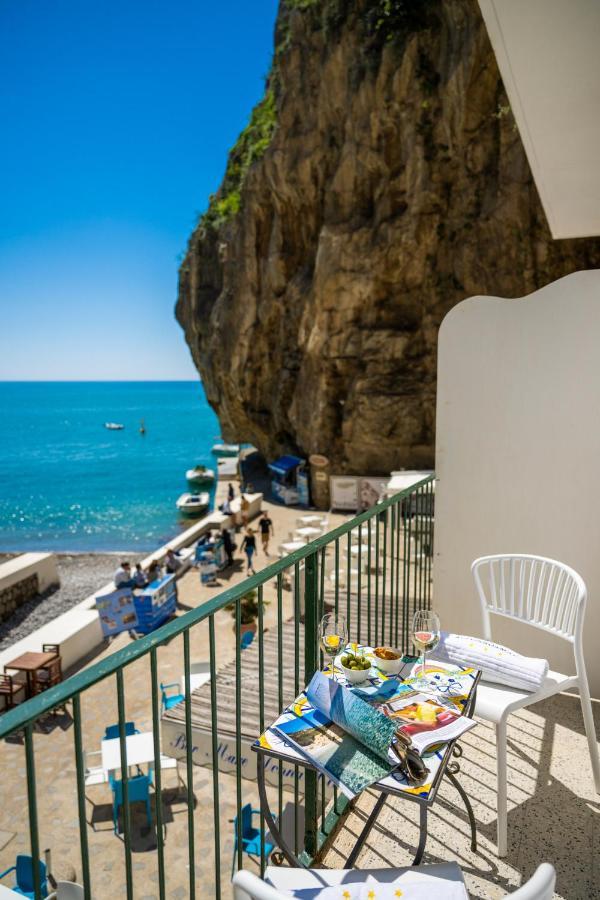 Hotel Alfonso A Mare Praiano Bagian luar foto